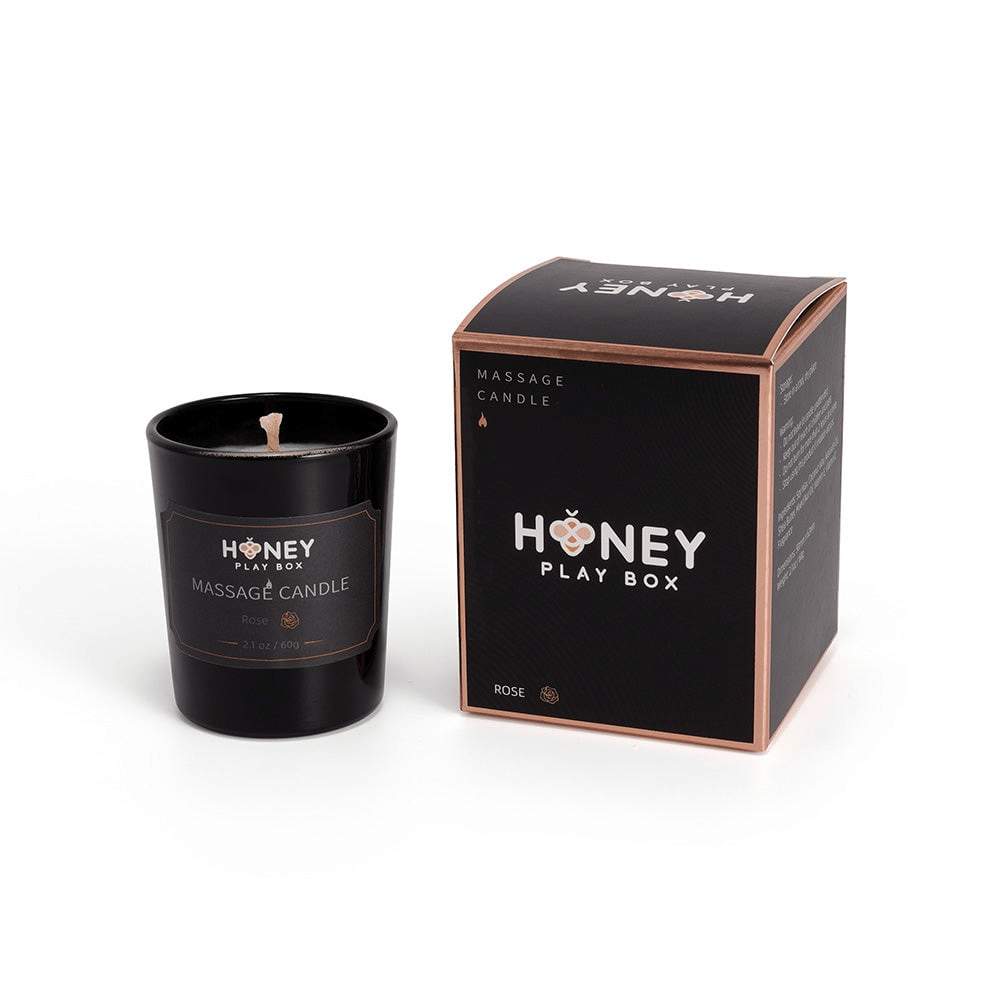 Rose Scented Wax Candle Romantic Massage Flirt Candle Low Temperature 2.1oz 60g EasyOptionXY LLC