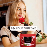 Pomegranate Noir 3 Wick Candle | Natural Soy Wax Candle for Home, 15.8 Oz Large Aromatherapy Candle for Relaxation, Scented Candle for Women and Men, Luxury Candle Gift for Him and Her EasyOptionXY LLC