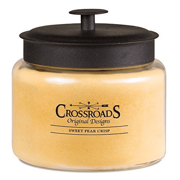 Crossroads Original Designs sweet pear crisp scented 4-wick candle, 64 ounce (SPC64) EasyOptionXY LLC