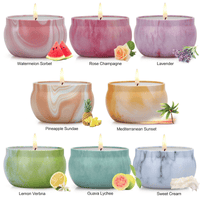 Scented Candle Gifts 8 Pack Aromatherapy Candle Sets Soy Candle for for Christmas Day, Birthday, Mothers Day, Valentine's Day, Anniversary EasyOptionXY LLC