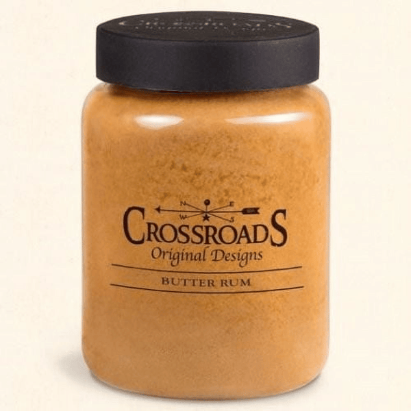 Crossroads Butter Rum Scented 2-Wick Candle, 26 Ounce (BR26) EasyOptionXY LLC