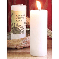 World Magic - Sacred White Sage Candle EasyOptionXY LLC