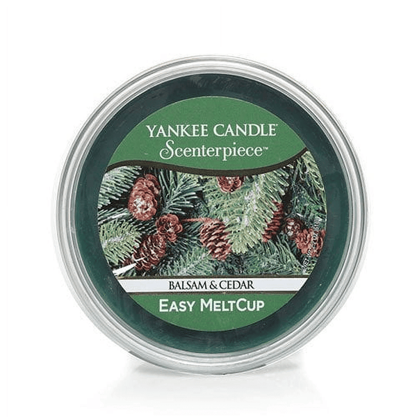 Scenterpiece Easy MeltCup 2.2oz - Yankee Candle Balsam & Cedar EasyOptionXY LLC
