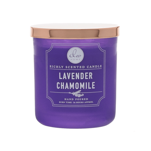 DW Home Richly Scented Candles L G Double Wick, 56 H r - Lavender Chamomile | Rose Gold EasyOptionXY LLC