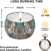 Scented Candle Gift Set, 8 Pack Soy Candles Set Candle Gift for Mother's Day, Valentine's Day, Birthday Gifts Vanilla YFYTRE EasyOptionXY LLC