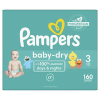 Pampers Baby-Dry Diapers Size 3, 160 Count EasyOptionXY LLC