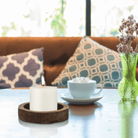 Stonebriar Unscented 3" x 3" 1-Wick White Pillar Candles, 6 Pack EasyOptionXY LLC