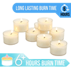 Stonebriar Unscented Long Burning Clear Cup Tealight Candles with 6-7 Hour Burn Time, 96 Pack, White EasyOptionXY LLC