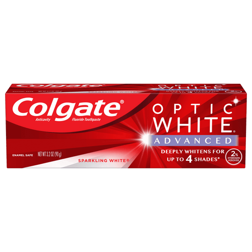 Colgate Optic White Advanced Teeth Whitening Toothpaste; 3.2 oz EasyOptionXY LLC