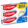 Colgate Total Whitening Toothpaste; Mint; 3 Pack; 5.1 oz Tubes EasyOptionXY LLC