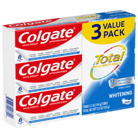 Colgate Total Whitening Toothpaste; Mint; 3 Pack; 5.1 oz Tubes EasyOptionXY LLC