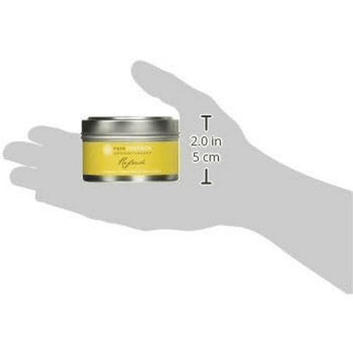 rareEarth rareESSENCE Candle, 4 OZ, Yellow, 4 Ounce EasyOptionXY LLC