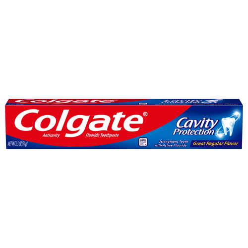 Colgate Cavity Protection Toothpaste with Fluoride; Minty Flavor; 2.5 oz Tube EasyOptionXY LLC