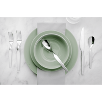 Boston Warehouse Kitchinox Chalet Stainless Steel Flatware Set, 50 Piece (69029) EasyOptionXY LLC