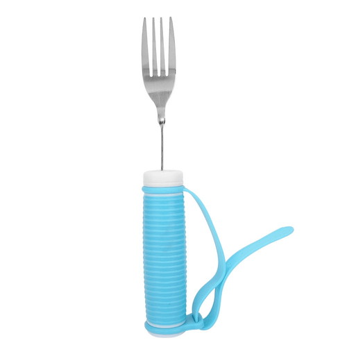 Stroke Adaptive Utensils Elderly Auxiliary Tableware Hand Anti-Shake Eating Aid Fork for Elderly Hand Tremors Weak Hand Grip EasyOptionXY LLC