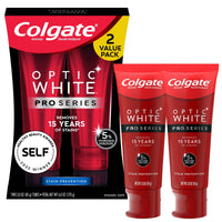 Colgate Optic White Pro Series Whitening Toothpaste; Stain Prevention; 3 oz Tube; 2 Pack EasyOptionXY LLC