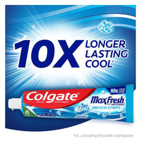 Colgate Max Fresh with Whitening Toothpaste; Cool Mint; 6.3 oz Tube; 3 Pack EasyOptionXY LLC