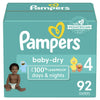 Pampers Baby-Dry Diapers Size 4, 92 Count EasyOptionXY LLC