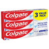 Colgate Baking Soda and Peroxide Whitening Toothpaste; Brisk Mint; 3 Pack EasyOptionXY LLC