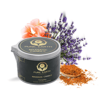 Pure Earth Essentials - Tranquility Massage Oil Candle - Natural (6 oz) EasyOptionXY LLC