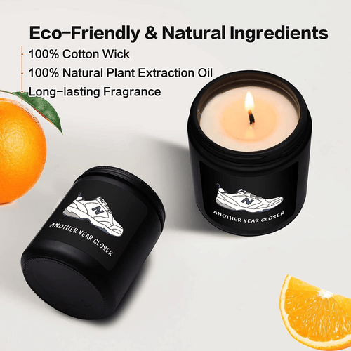 Birthday Gifts for Men, Another Year Closer Citrus Scented Candle - Natural Soy Wax Relaxing Aromatherapy Candle - Best Gifts for Husband, Father, Brother, Grandfather, Uncle, Friend, 50 H r Burn EasyOptionXY LLC
