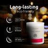Soy Wax Candle in Glass Jar Rose Garden Scented Clean Burn up to 80 Hours Handmade in USA Natural and Safe by Relaxcation 10 oz EasyOptionXY LLC