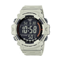 Casio Men's Wide Face White Digital Resin Strap Watch AE1500WH-8B2V EasyOptionXY LLC