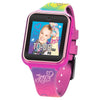 JoJo Siwa iTime Unisex Touchscreen Smart Watch with Silicone Strap and Rectangulr Pink Case 42MM EasyOptionXY LLC