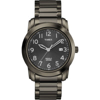 Timex Men's Highland Street 39mm Watch ¨C Gray Case Black Dial with Gray Expansion Band EasyOptionXY LLC