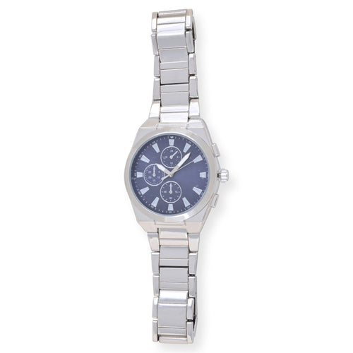 George Adult Male Analog Watch in Silver and Blue Dial One Size (42030WMM) EasyOptionXY LLC