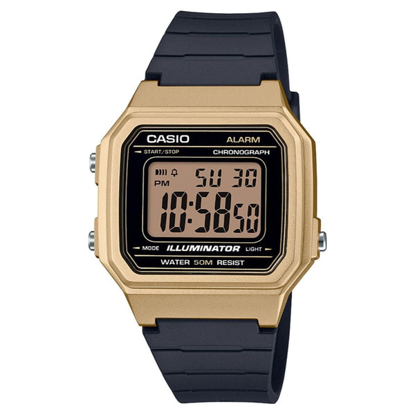 Casio Men's Classic Digital Watch, Gold/Black W217HM-9AV EasyOptionXY LLC