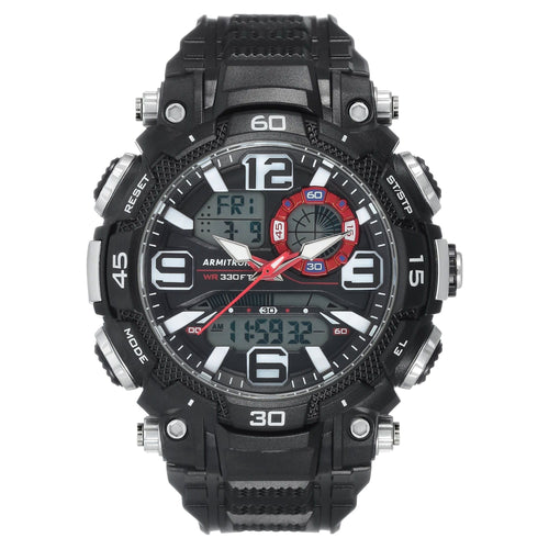 Armitron Men's Casual Black Analog-Digital Sport Watch EasyOptionXY LLC