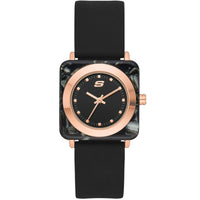Skechers Women's Black Sqr Analog Watch (SR6207W) EasyOptionXY LLC