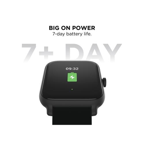 Itech 24/7 Evo Unisex Adult Smartwatch, HRM, Activity Tracker, Multi Sports (Black/Black) EasyOptionXY LLC