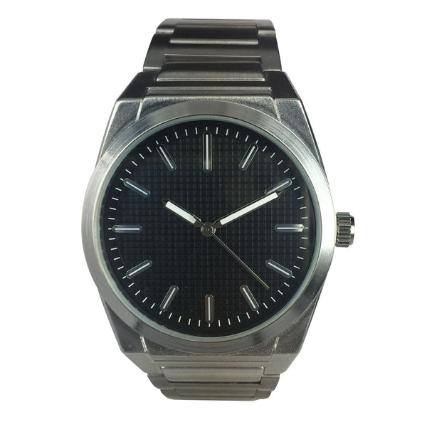 George Men's Analog Casual Wristwatch with Stainless Steel Band EasyOptionXY LLC