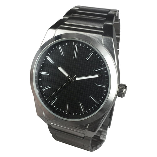 George Men's Analog Casual Wristwatch with Stainless Steel Band EasyOptionXY LLC