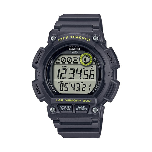 Casio Men's Large 48mm Gray Step Tracker Watch - WS2100H-8AV EasyOptionXY LLC