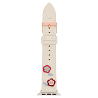 Interchangeable off-white Vegan Leather Watch Band (FMDBA030) 38/40mm EasyOptionXY LLC