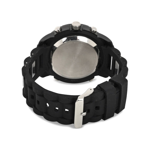 U.S. Polo Assn. Adult Male Sport Analog/Digital Watch with Black Rubber Strap (US9544WM) EasyOptionXY LLC