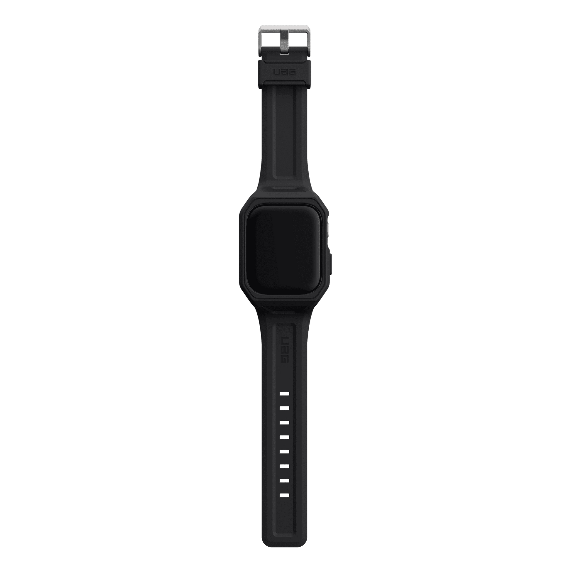 UAG Apple Unisex Silicone Watch Band 45mm with Case for iWatch Series 8 and 7 Scout Plus Black EasyOptionXY LLC