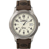 Timex Mens Expedition Metal Field Watch, Brown Leather Strap EasyOptionXY LLC