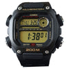 Casio Men's Digital Quartz 10-Year Battery 200m Black Resin Watch DW291H-9AV EasyOptionXY LLC