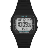 Timex Adult Unisex Activity & Step Tracker Watch - Black EasyOptionXY LLC