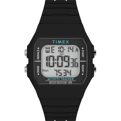 Timex Adult Unisex Activity & Step Tracker Watch - Black EasyOptionXY LLC