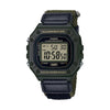 Casio Men's Classic Digital Quartz Green Resin/Nylon Watch W218HB-3AV EasyOptionXY LLC