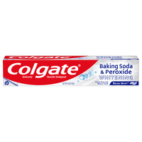 Colgate Baking Soda and Peroxide Toothpaste; Brisk Mint; 6 oz Tube EasyOptionXY LLC