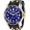 Invicta Men's 39101 Pro Diver Quartz 3 Hand Blue Dial Watch EasyOptionXY LLC