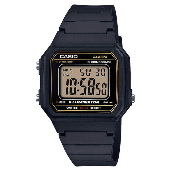 Casio Men's Classic Digital Watch with Black Resin Strap W217H-9AV EasyOptionXY LLC