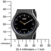 Men's Classic Analog Watch, Black - MQ24-1E EasyOptionXY LLC