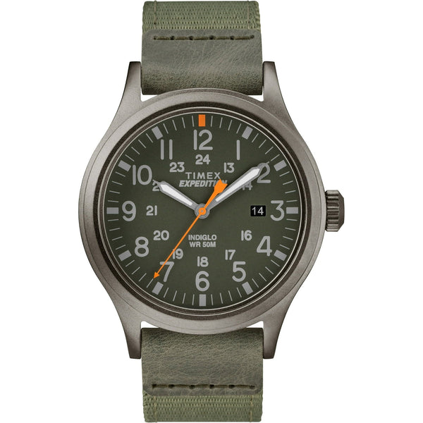 Timex Men's Expedition Scout Green/Titanium 40mm Casual Watch, Fabric Strap EasyOptionXY LLC